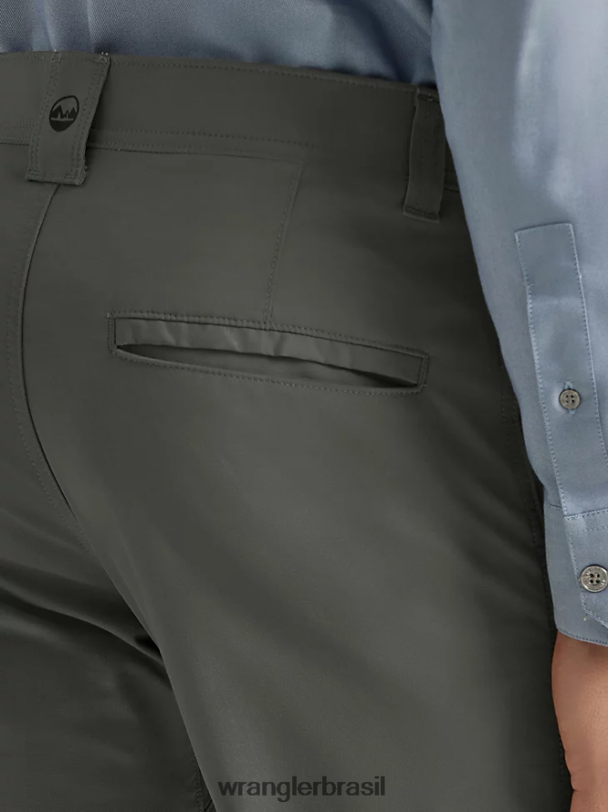 Wrangler calça chino ao ar livre sombra escura (112343349) homens roupas 00LN6N250