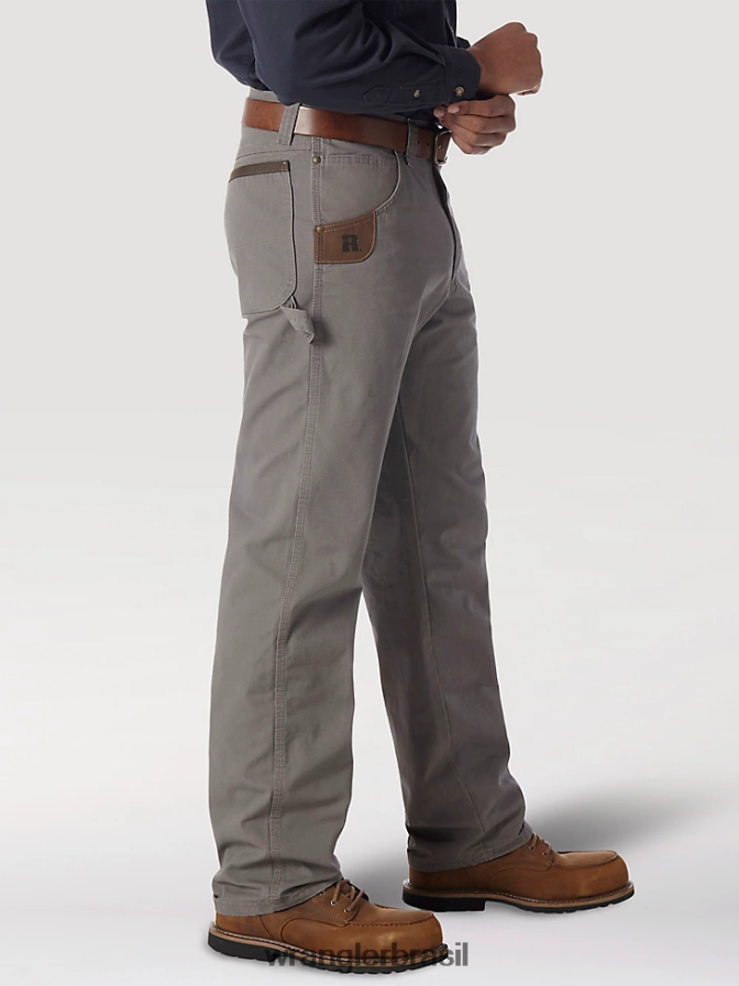 Wrangler calça de carpinteiro riggs workwear ardósia (3w020st) homens roupas 00LN6N269