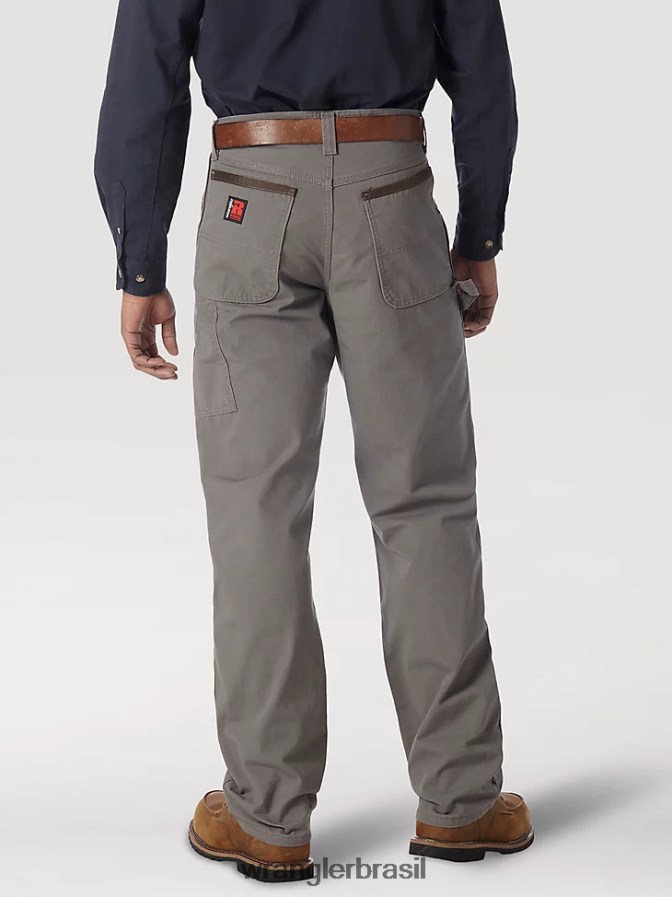 Wrangler calça de carpinteiro riggs workwear ardósia (3w020st) homens roupas 00LN6N269