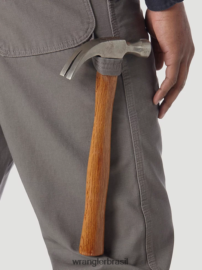 Wrangler calça de carpinteiro riggs workwear ardósia (3w020st) homens roupas 00LN6N269