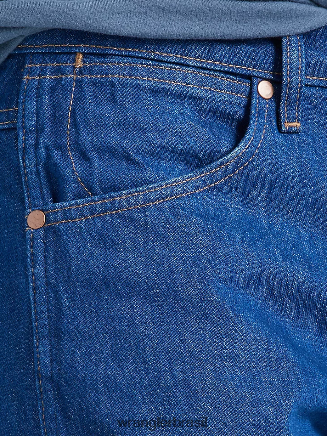 Wrangler calça jeans Heritage Frontier azul (112335469) homens roupas 00LN6N62