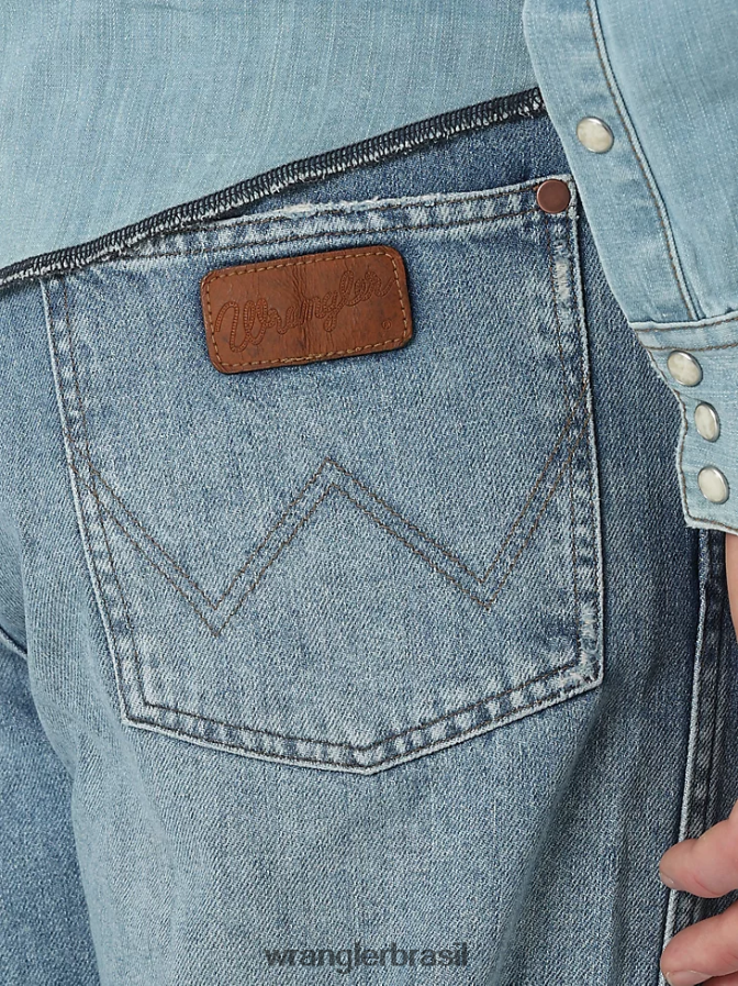 Wrangler calça jeans Heritage Redding solta lavagem de inverno (112320975) homens roupas 00LN6N186