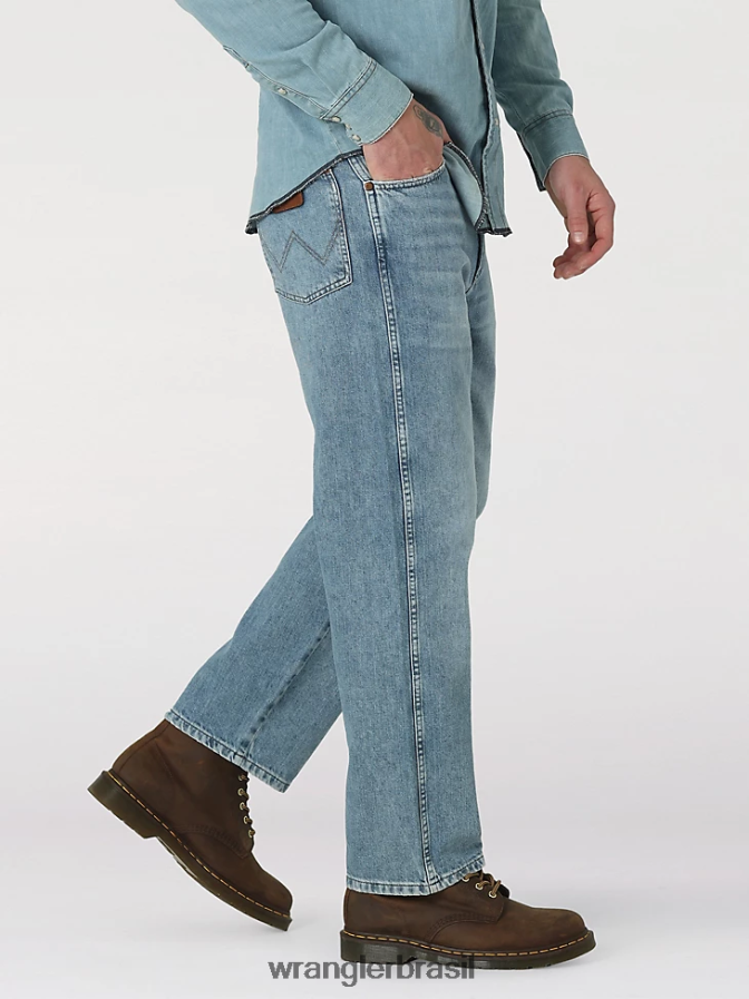 Wrangler calça jeans Heritage Redding solta lavagem de inverno (112320975) homens roupas 00LN6N186