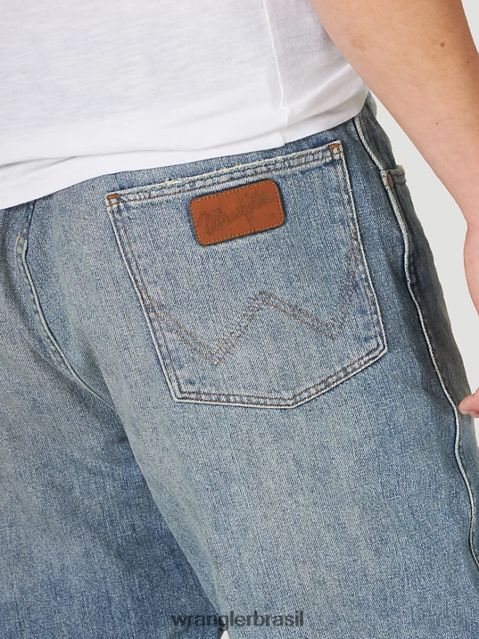 Wrangler calça jeans Heritage Redding solta índigo empoeirado (112316523) homens roupas 00LN6N188