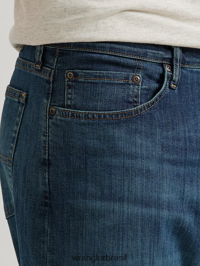 Wrangler calça jeans authentics relax fit comfort flex carbono (zm3cscn) homens roupas 00LN6N200