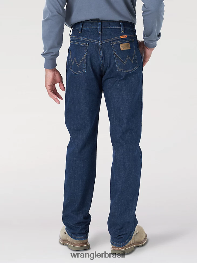 Wrangler calça jeans authentics relax fit comfort flex lavagem de pedra leve (zm3cssl) homens roupas 00LN6N197