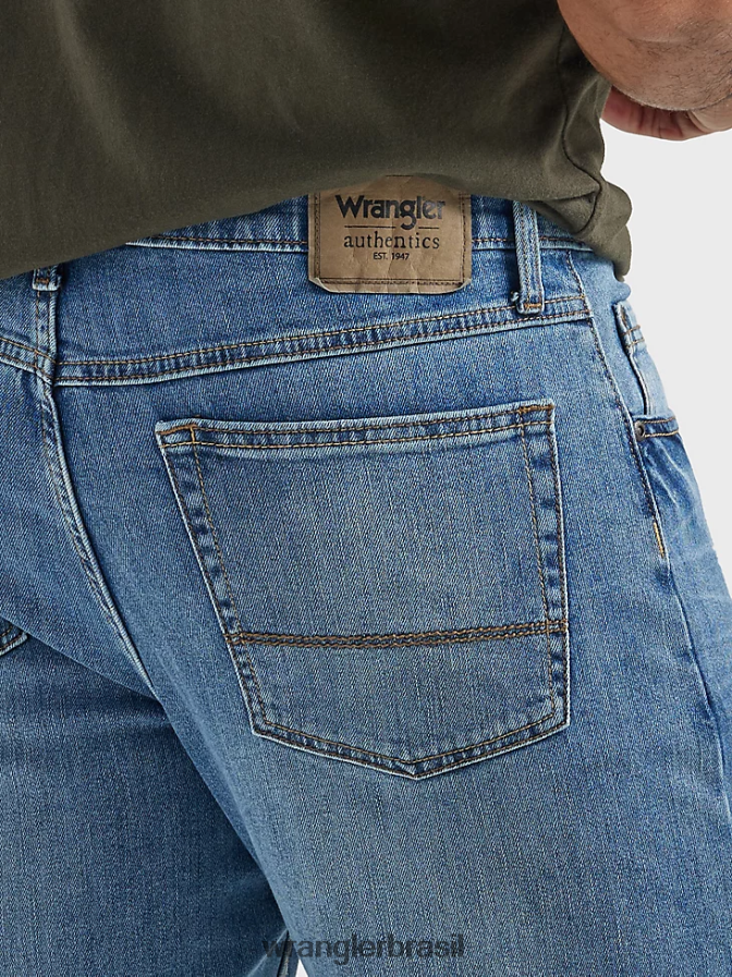 Wrangler calça jeans bootcut relaxada e autêntica correnteza (10zm4rbrp) homens roupas 00LN6N122