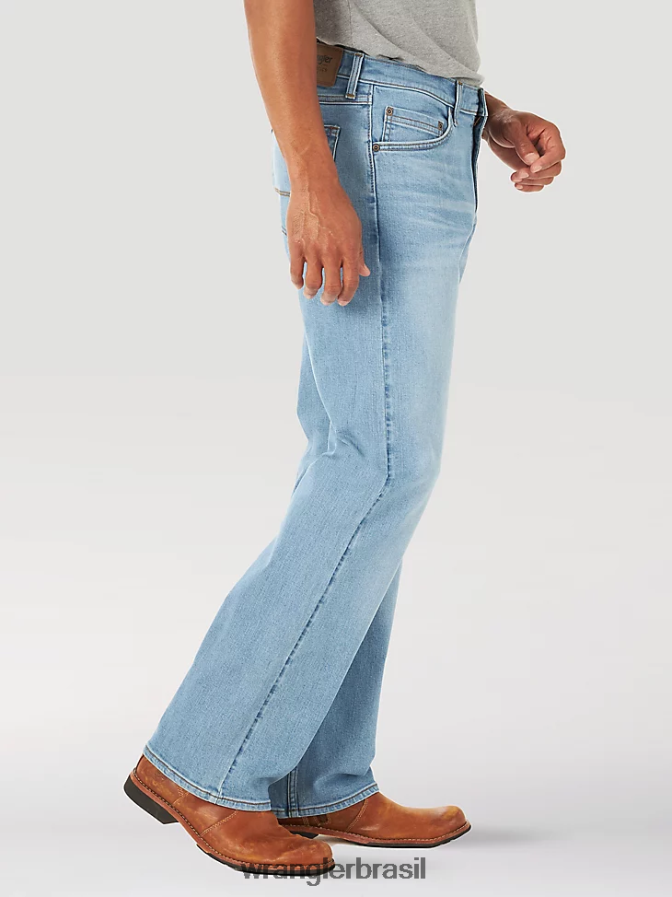Wrangler calça jeans bootcut relaxada e autêntica diácono (10zm4rbdn) homens roupas 00LN6N123