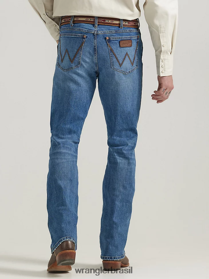 Wrangler calça jeans bootcut retrô relaxada caçador de veados (112330345) homens roupas 00LN6N45