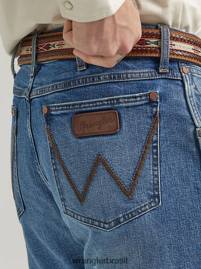 Wrangler calça jeans bootcut retrô relaxada caçador de veados (112330345) homens roupas 00LN6N45