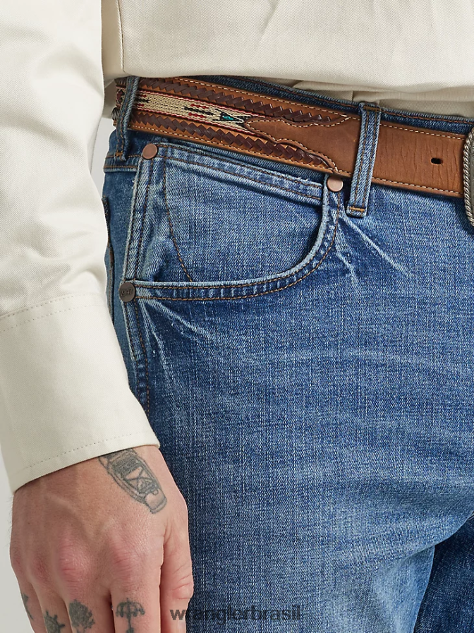 Wrangler calça jeans bootcut retrô relaxada caçador de veados (112330345) homens roupas 00LN6N45