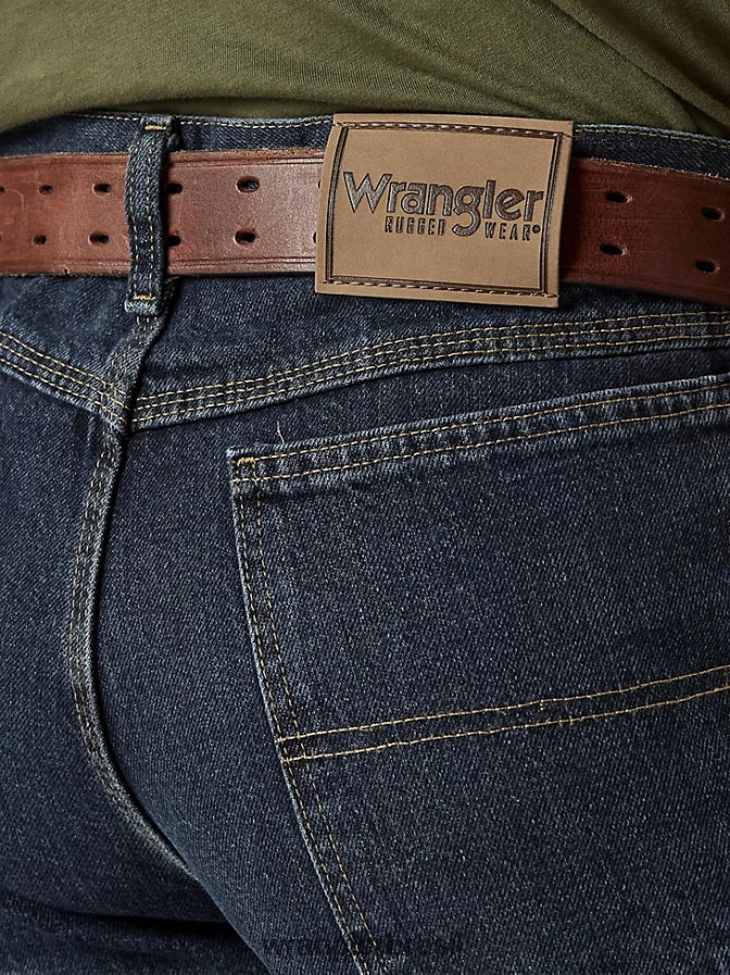 Wrangler calça jeans carpinteiro resistente não sei quartzo (32001dk) homens roupas 00LN6N163