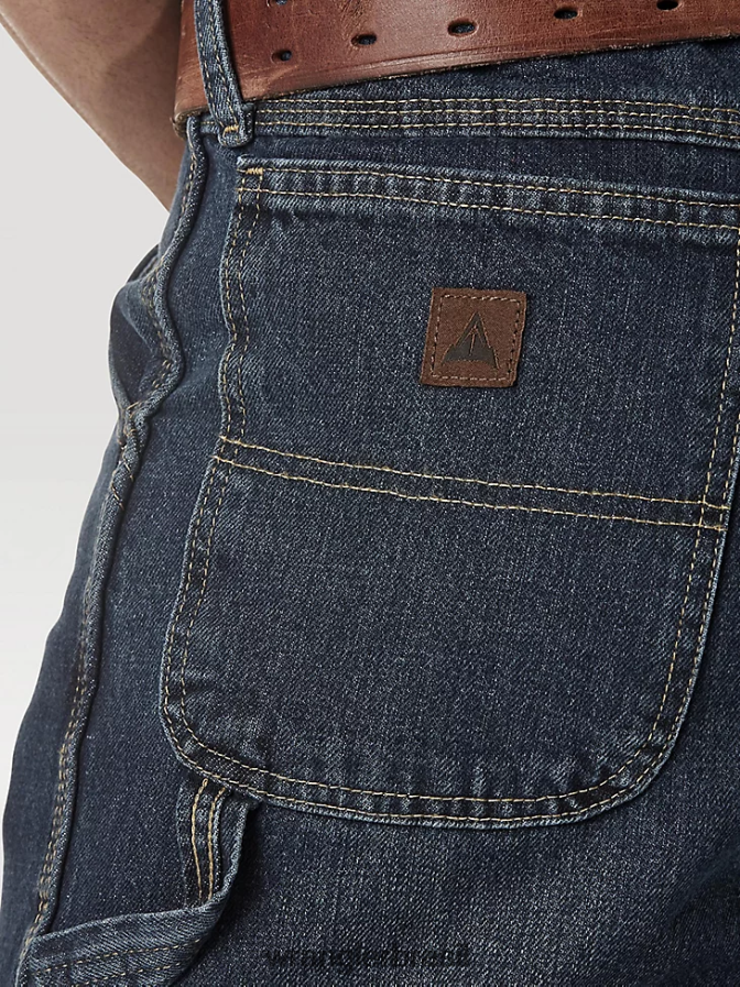 Wrangler calça jeans carpinteiro resistente não sei quartzo (32001dk) homens roupas 00LN6N163