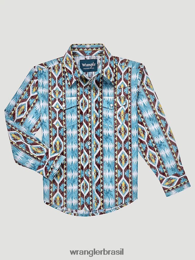 Wrangler calça jeans cinco estrelas flex reta noite escura (5wnhwdt) Rapazes roupas 00LN6N984