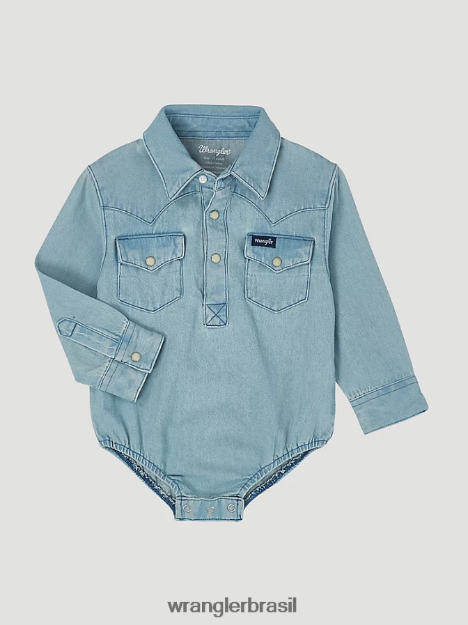 Wrangler calça jeans cinco estrelas flex reta noite escura (5wnhwdt) Rapazes roupas 00LN6N984