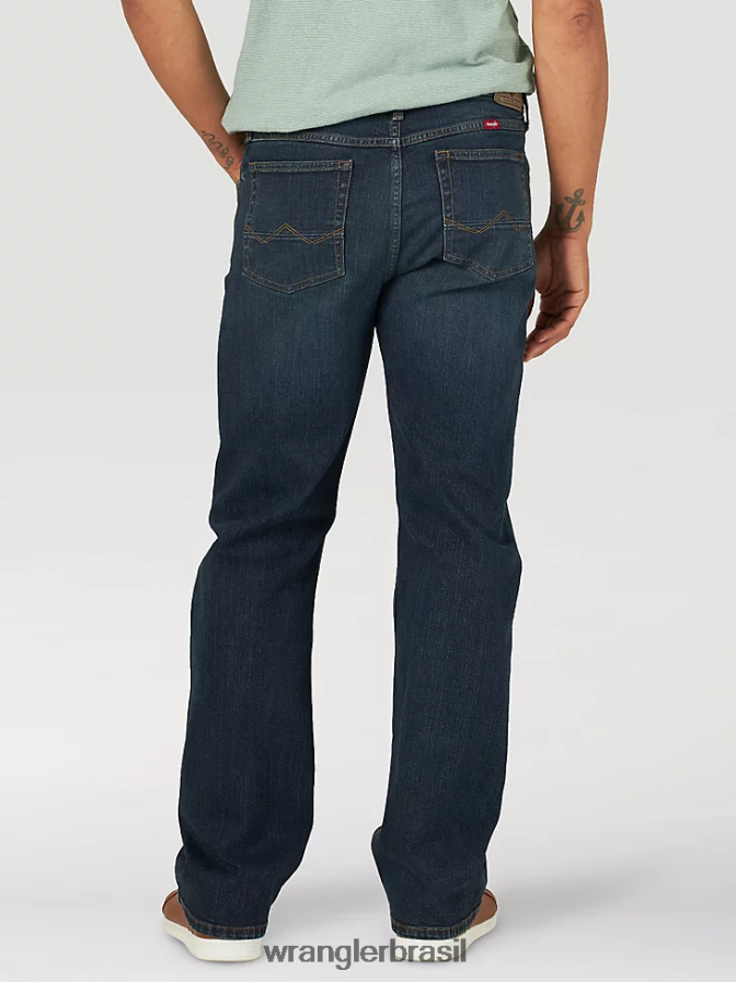 Wrangler calça jeans cinco estrelas premium flex relaxada fit bootcut Huxley (112316407) homens roupas 00LN6N99