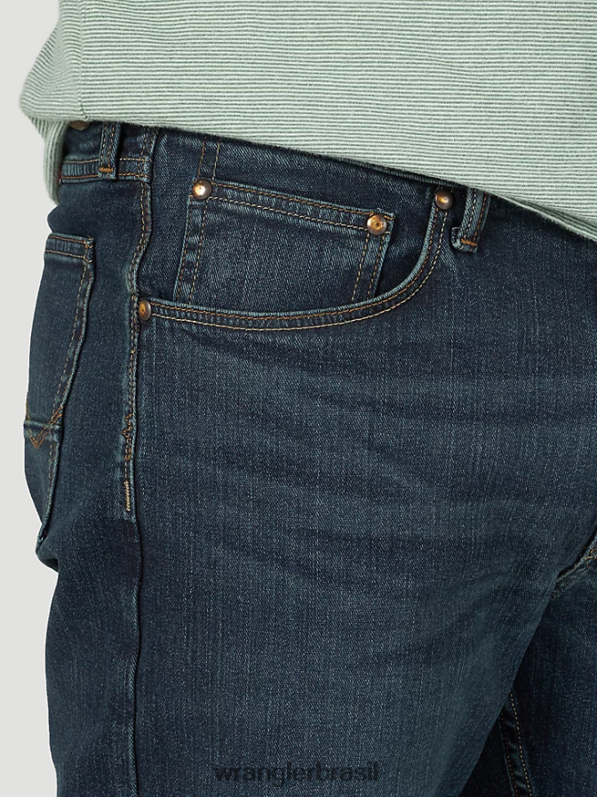 Wrangler calça jeans cinco estrelas premium flex relaxada fit bootcut Huxley (112316407) homens roupas 00LN6N99