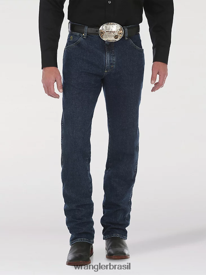 Wrangler calça jeans cinco estrelas premium performance series regular fit lavagem clara (96cfvlw) homens roupas 00LN6N69