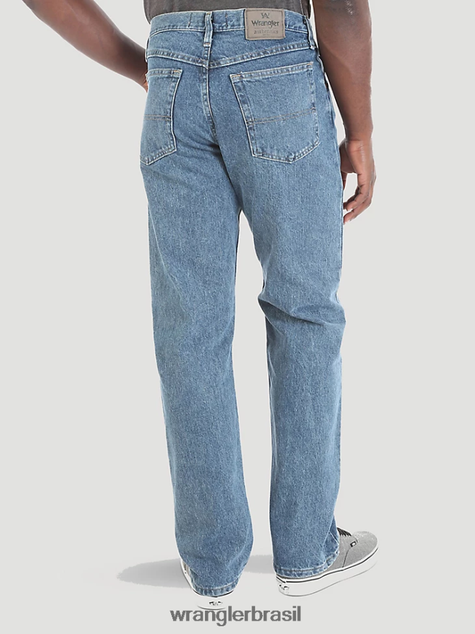 Wrangler calça jeans de algodão autêntica e relaxada pedra vintage (10zm200vs) homens roupas 00LN6N111