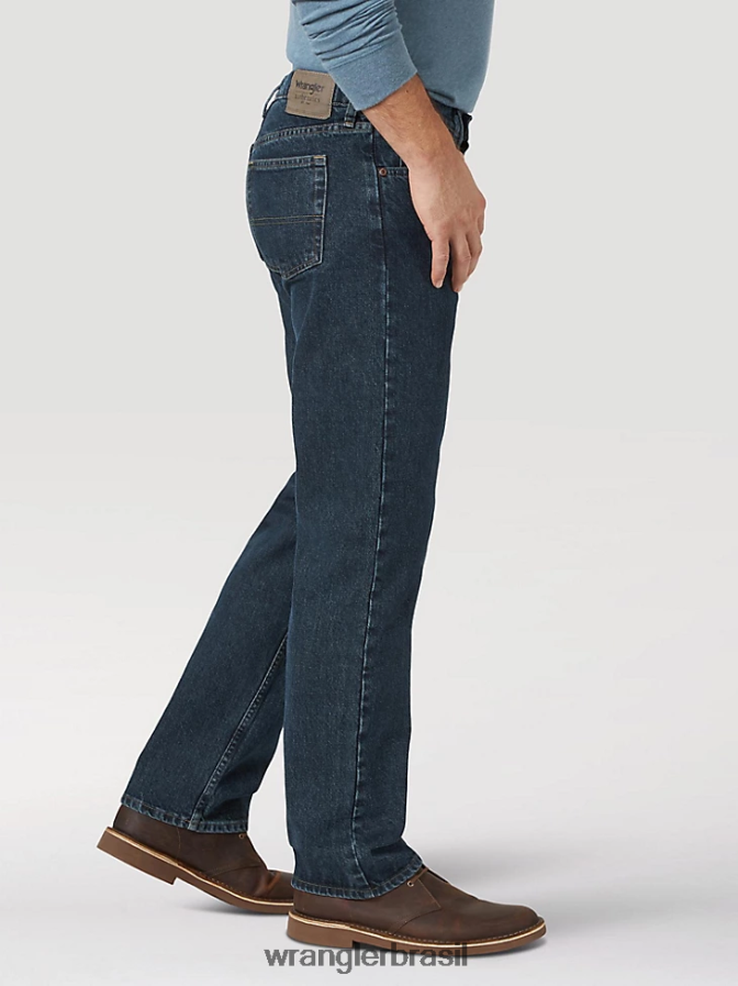 Wrangler calça jeans de algodão autêntica e relaxada tempestade (10zm200sm) homens roupas 00LN6N116