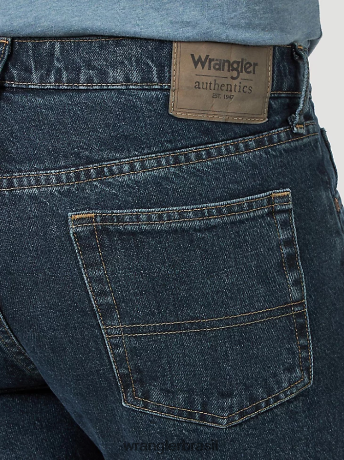 Wrangler calça jeans de algodão autêntica e relaxada tempestade (10zm200sm) homens roupas 00LN6N116