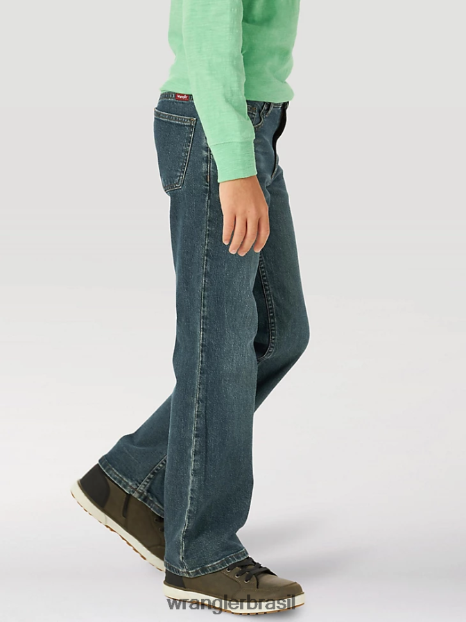 Wrangler calça jeans five star flex bootcut floresta (5wnbwwn) Rapazes roupas 00LN6N959
