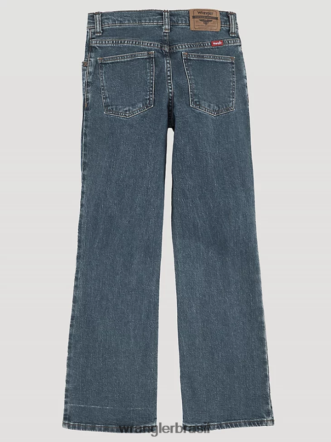 Wrangler calça jeans five star flex bootcut floresta (5wnbwwn) Rapazes roupas 00LN6N959