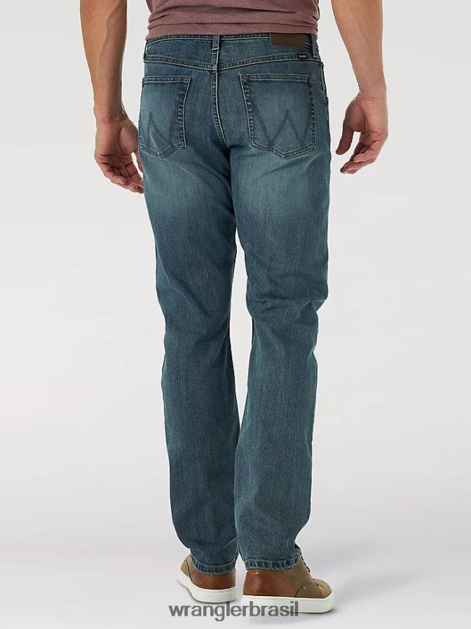 Wrangler calça jeans flex atlética Mediterrâneo (mgw16mt) homens roupas 00LN6N175