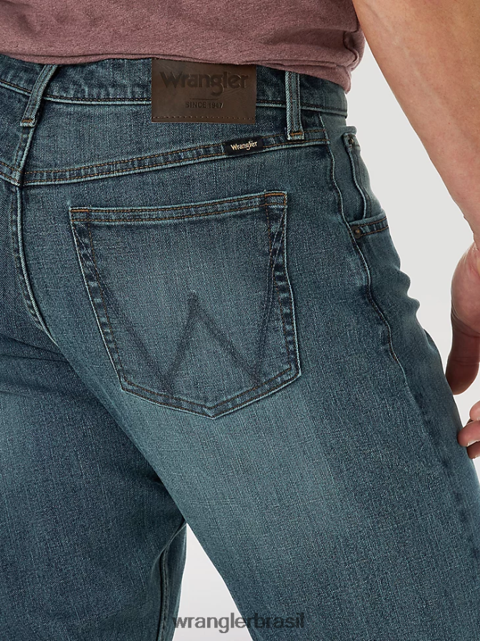 Wrangler calça jeans flex atlética Mediterrâneo (mgw16mt) homens roupas 00LN6N175