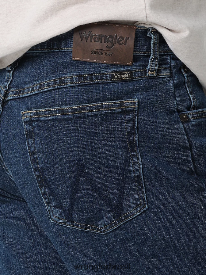 Wrangler calça jeans flex relaxada lavagem cs (mgw15cs) homens roupas 00LN6N170