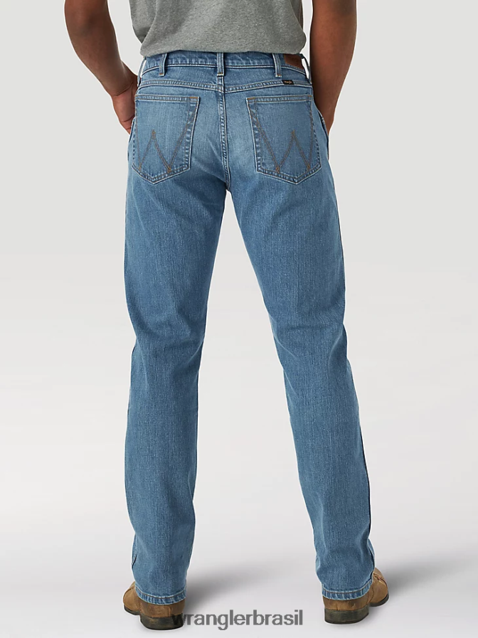 Wrangler calça jeans reta e justa Drake (mgw88dk) homens roupas 00LN6N179