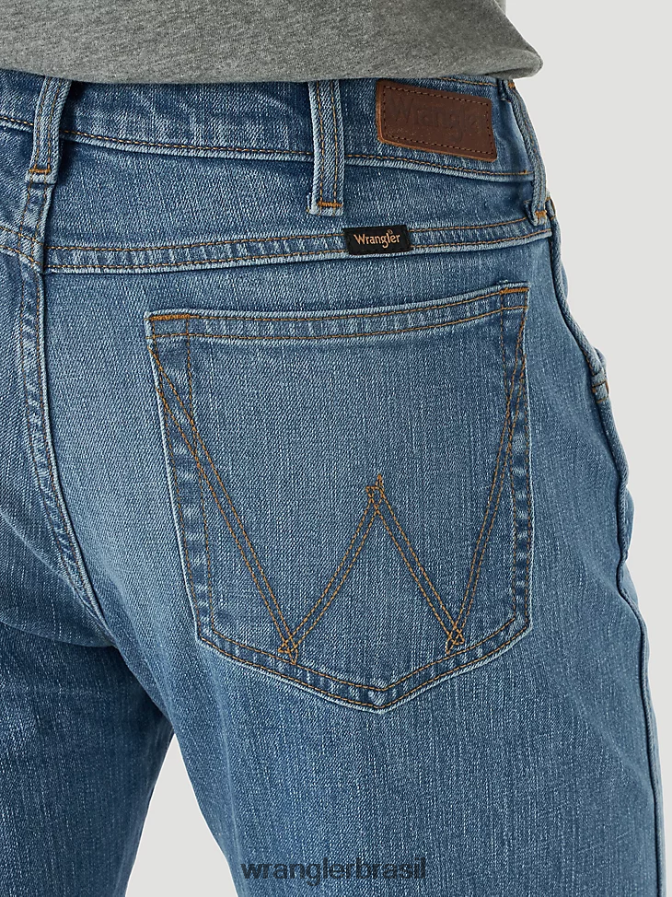 Wrangler calça jeans reta e justa Drake (mgw88dk) homens roupas 00LN6N179