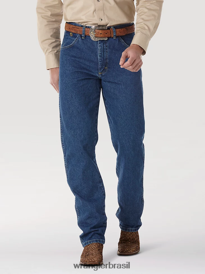 Wrangler calça jeans reta premium cinco estrelas Clayton (92sswcy) homens roupas 00LN6N158