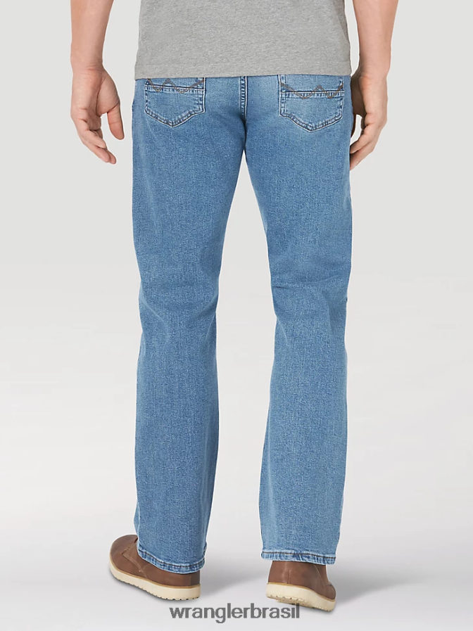 Wrangler calça jeans reta premium cinco estrelas Clayton (92sswcy) homens roupas 00LN6N158