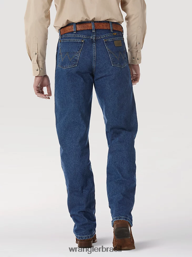 Wrangler calça jeans reta premium cinco estrelas Clayton (92sswcy) homens roupas 00LN6N158
