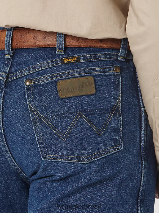 Wrangler calça jeans reta premium cinco estrelas Clayton (92sswcy) homens roupas 00LN6N158