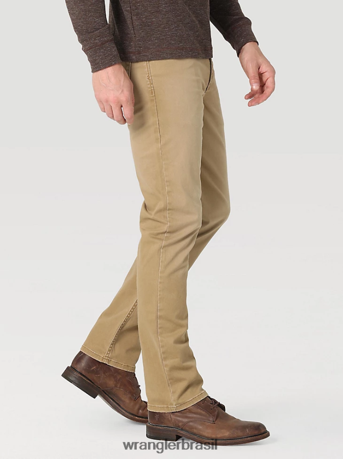 Wrangler calça jeans reta premium cinco estrelas bolota (112325352) homens roupas 00LN6N161
