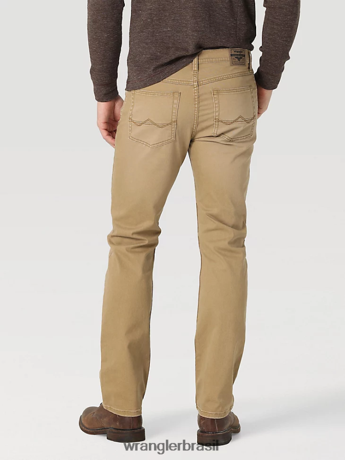 Wrangler calça jeans reta premium cinco estrelas bolota (112325352) homens roupas 00LN6N161