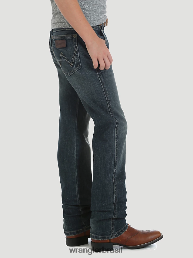 Wrangler calça jeans reta retrô slim Jerônimo (88bwzjm) Rapazes roupas 00LN6N946