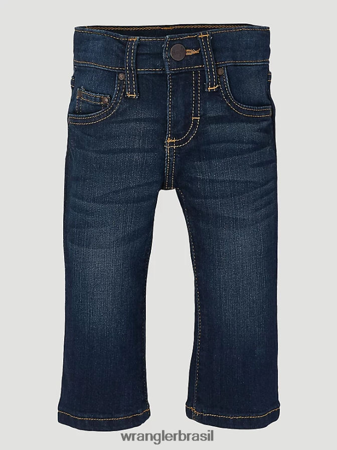 Wrangler calça jeans reta retrô slim bozeman (88bwzbz) Rapazes roupas 00LN6N945