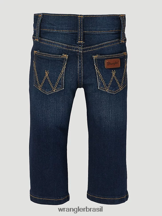 Wrangler calça jeans reta retrô slim bozeman (88bwzbz) Rapazes roupas 00LN6N945