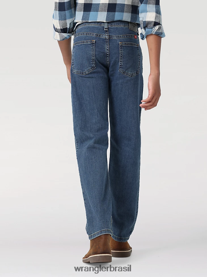 Wrangler calça jeans reta waldon copo (112325744) Rapazes roupas 00LN6N1021