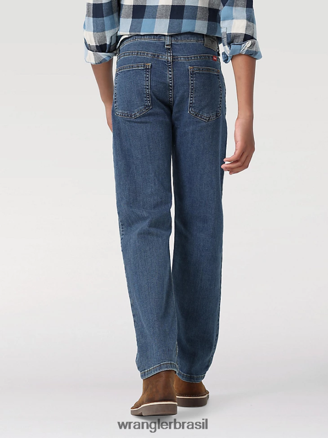 Wrangler calça jeans reta waldon copo (112325749) Rapazes roupas 00LN6N1012