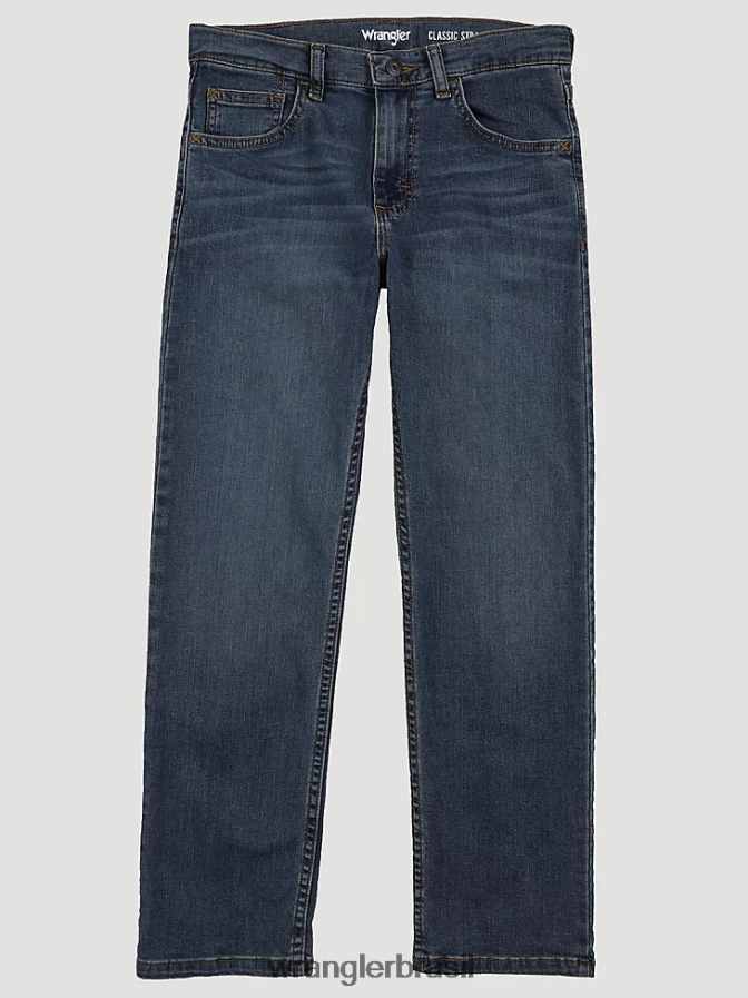 Wrangler calça jeans reta waldon copo (112325749) Rapazes roupas 00LN6N1012