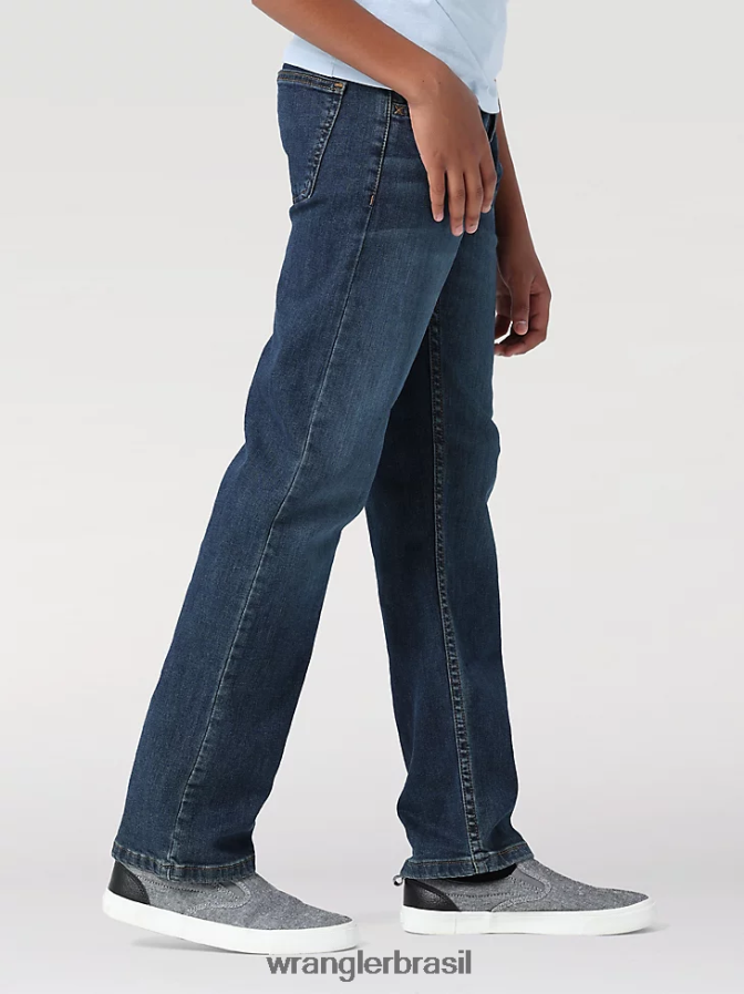 Wrangler calça jeans reta waldon horizonte (112325743) Rapazes roupas 00LN6N1013