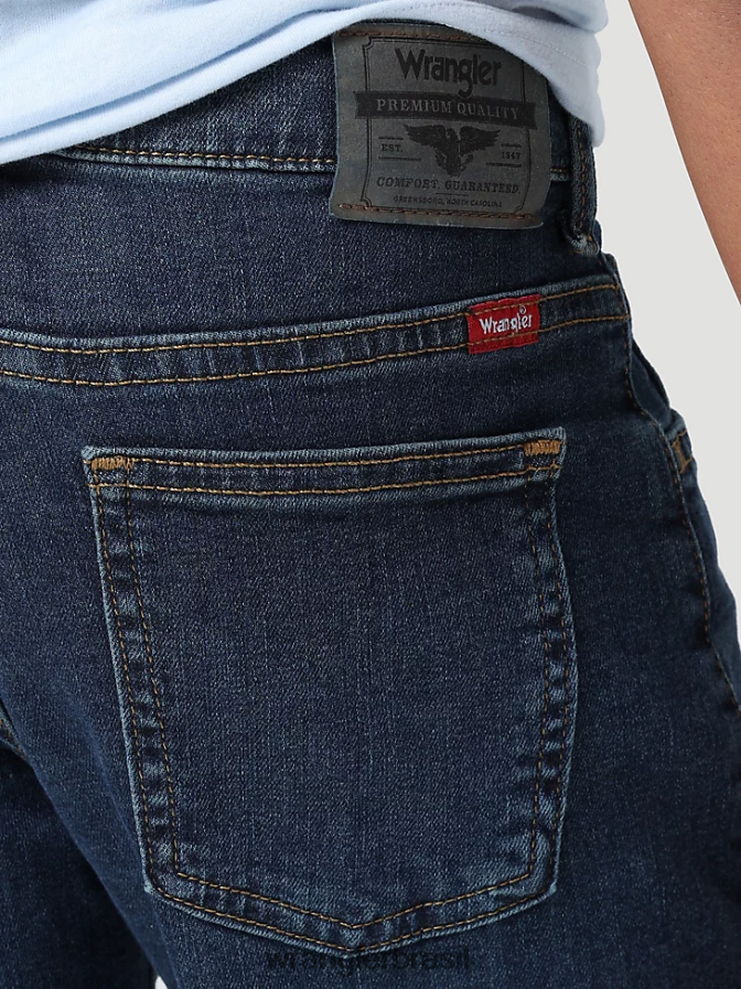 Wrangler calça jeans reta waldon horizonte (112325743) Rapazes roupas 00LN6N1013