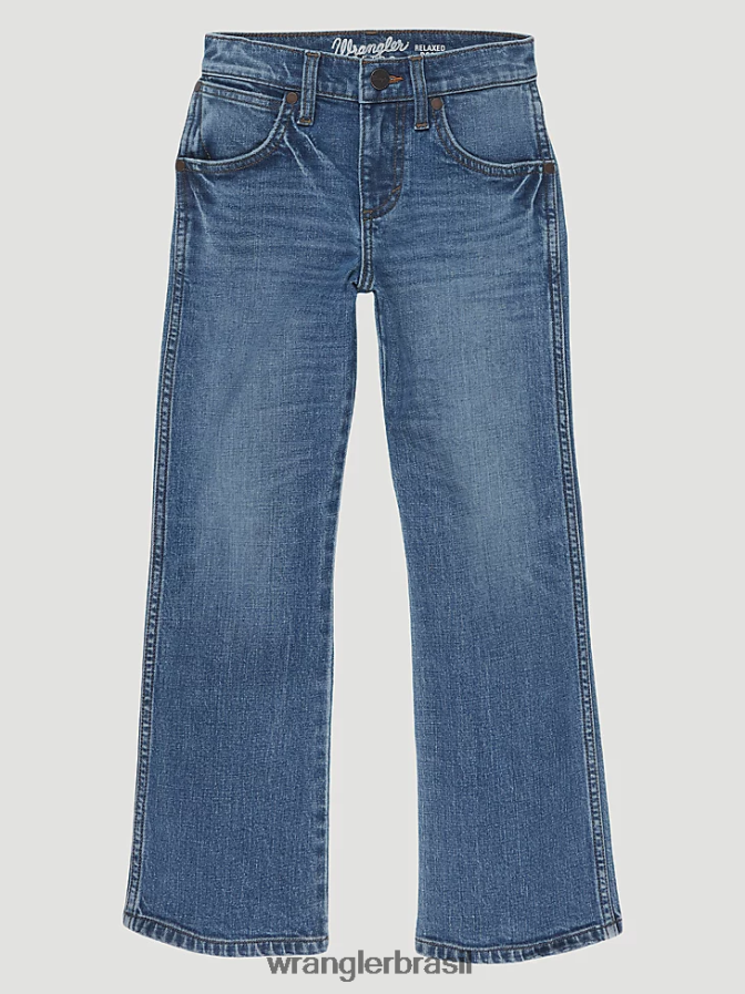 Wrangler calça jeans retrô bootcut céu noturno (jrt20ns) Rapazes roupas 00LN6N973