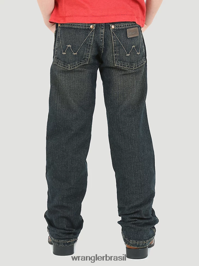 Wrangler calça jeans retrô reta rio rolante (brt30rr) Rapazes roupas 00LN6N1000