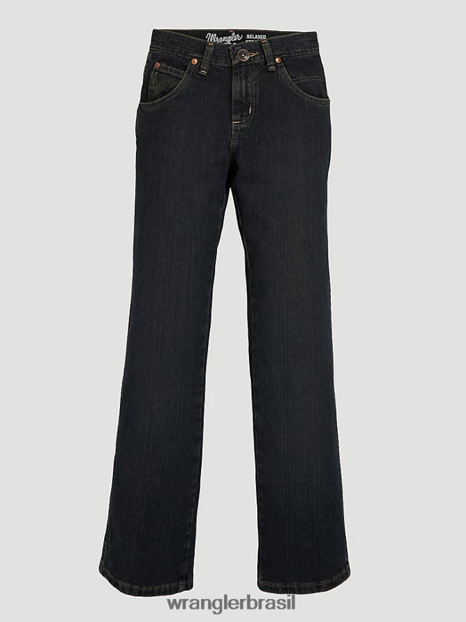 Wrangler calça jeans retrô reta rio rolante (brt30rr) Rapazes roupas 00LN6N1000