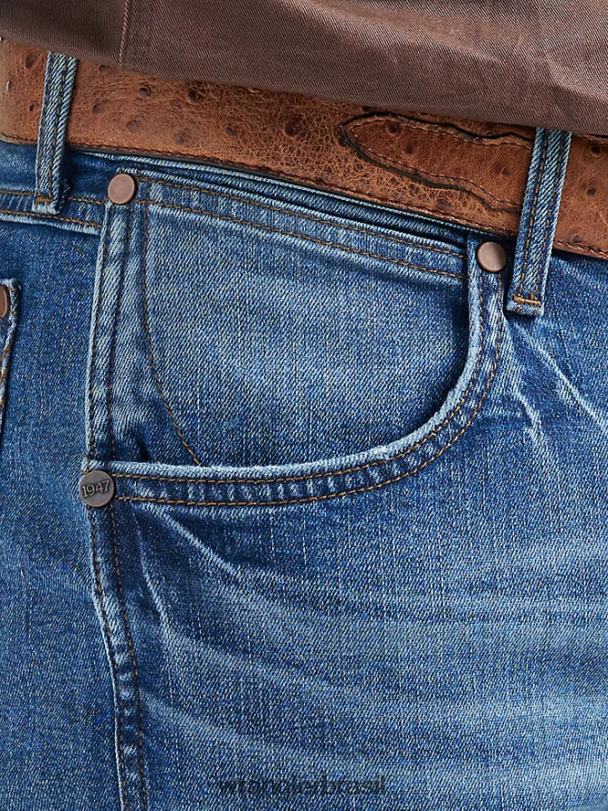 Wrangler calça jeans retrô slim fit Frísio (112325733) homens roupas 00LN6N1